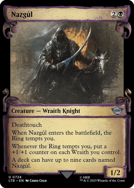 Nazgul (0724) (Showcase Scrolls) | Universes Beyond: The Lord of the Rings: Tales of Middle-earth #724