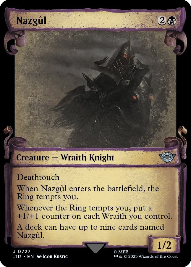 Nazgul (0727) (Showcase Scrolls) | Universes Beyond: The Lord of the Rings: Tales of Middle-earth #727