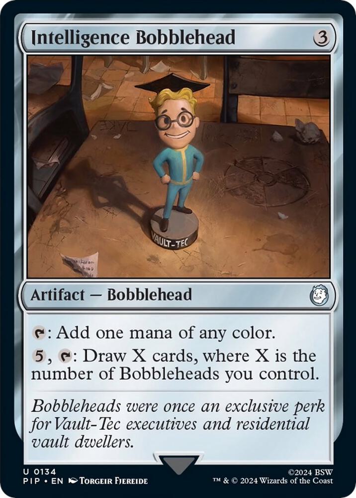 Intelligence Bobblehead | Universes Beyond: Fallout #134