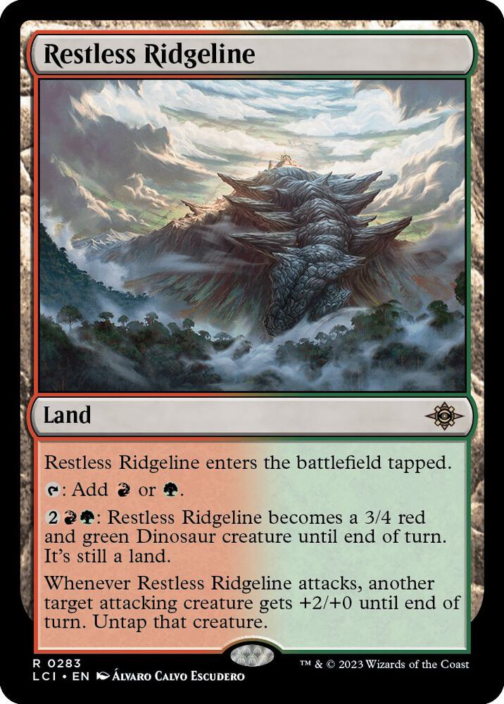 Restless Ridgeline | The Lost Caverns of Ixalan #283