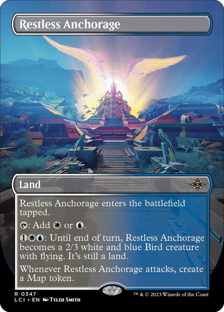 Restless Anchorage (Borderless) | The Lost Caverns of Ixalan #347