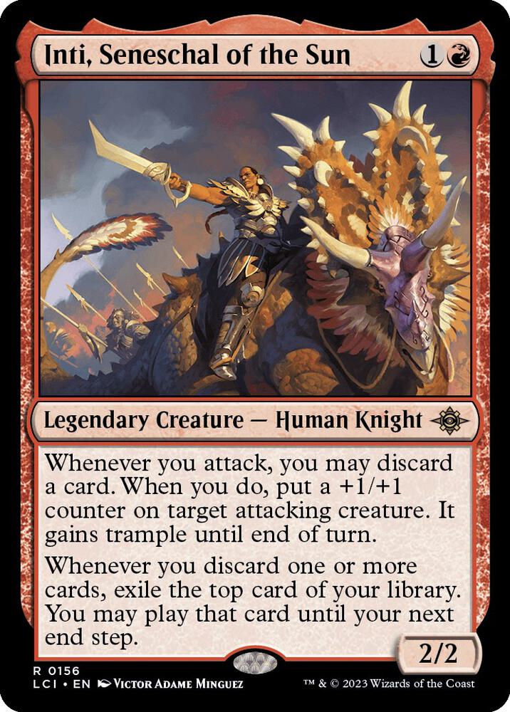 Inti, Seneschal of the Sun | The Lost Caverns of Ixalan #156