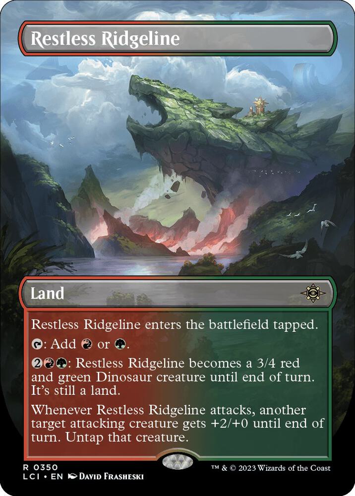 Restless Ridgeline (Borderless) | The Lost Caverns of Ixalan #350