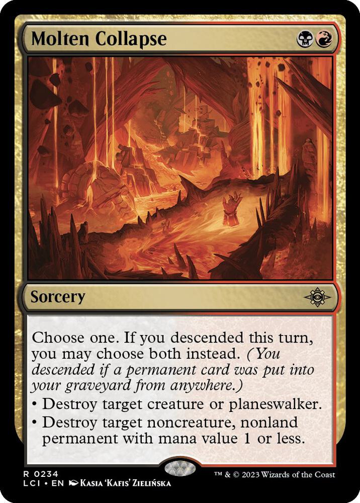 Molten Collapse | The Lost Caverns of Ixalan #234