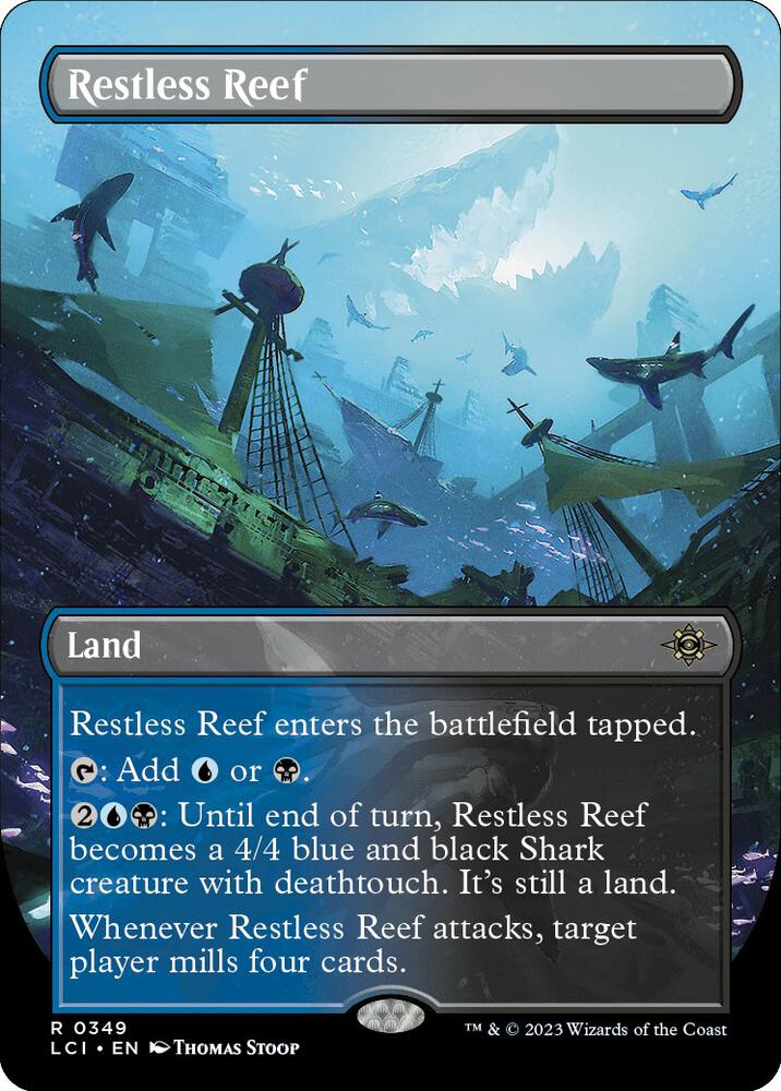 Restless Reef (Borderless) | The Lost Caverns of Ixalan #349
