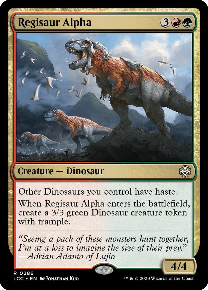Regisaur Alpha | Commander: The Lost Caverns of Ixalan #286