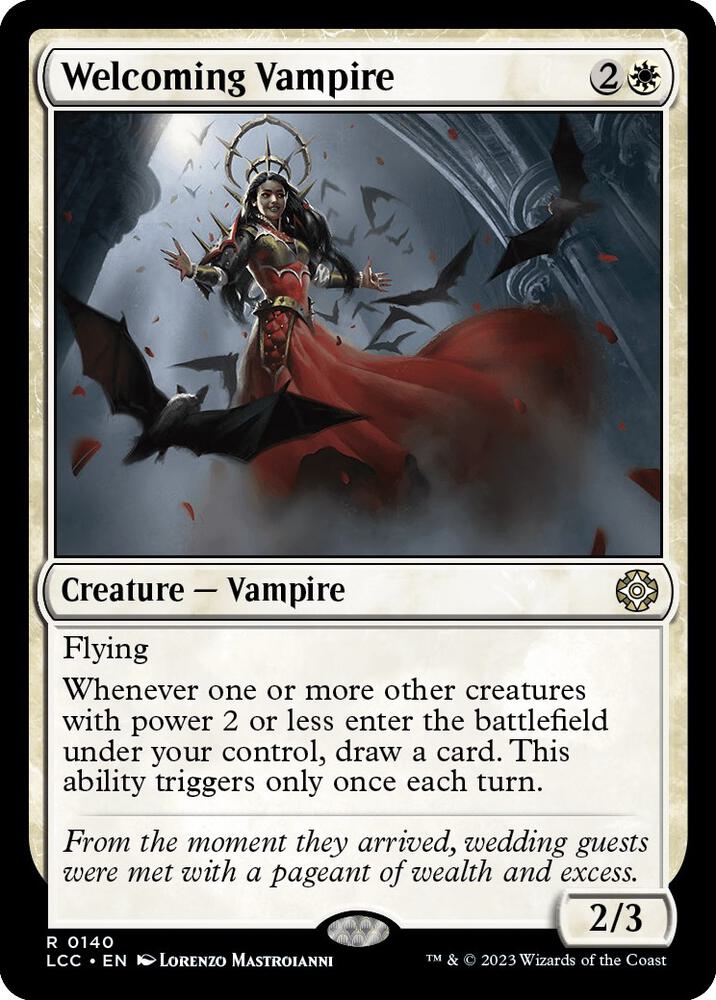 Welcoming Vampire | Commander: The Lost Caverns of Ixalan #140