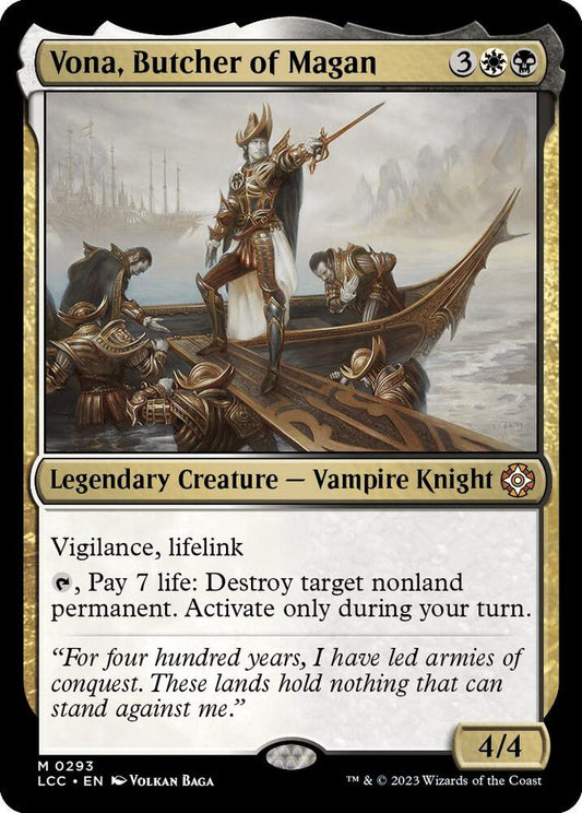 Vona, Butcher of Magan | Commander: The Lost Caverns of Ixalan #293