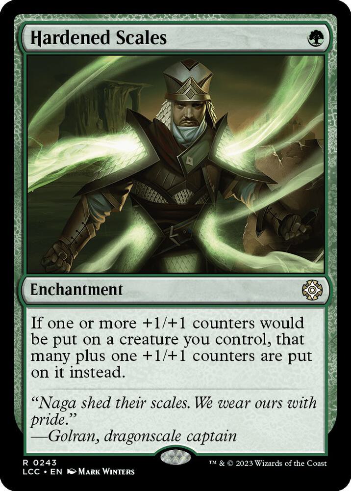 Hardened Scales | Commander: The Lost Caverns of Ixalan #243