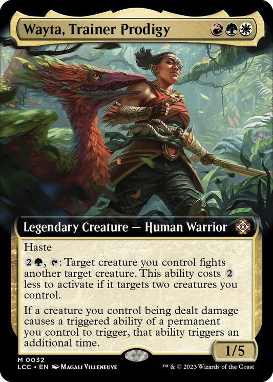 Wayta, Trainer Prodigy (Extended Art) | Commander: The Lost Caverns of Ixalan #32