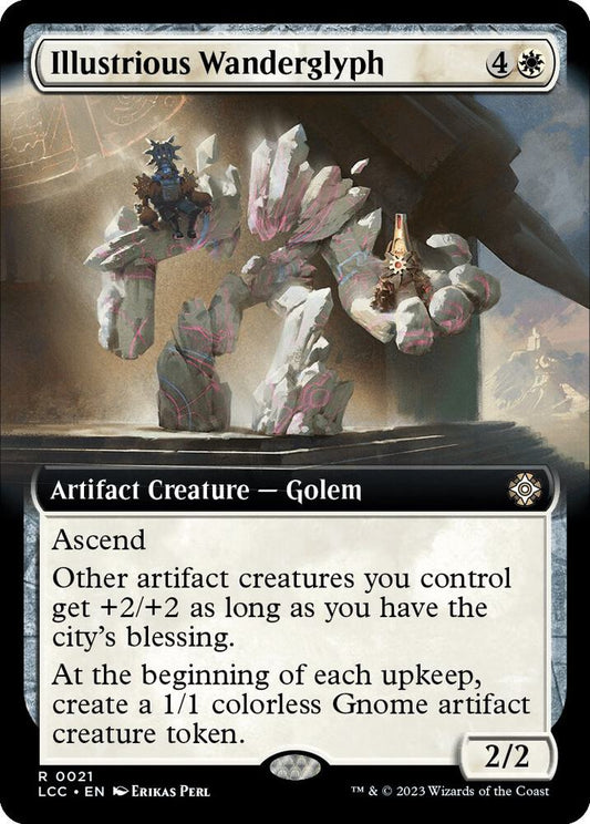Illustrious Wanderglyph (Extended Art) | Commander: The Lost Caverns of Ixalan #21