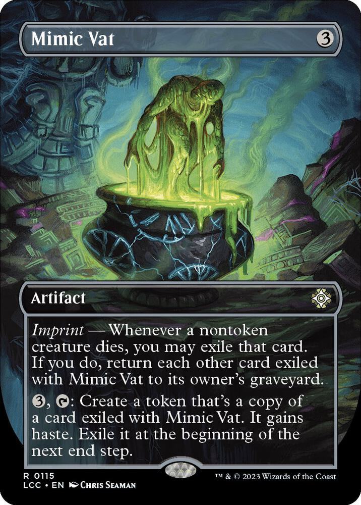 Mimic Vat (Borderless) | Commander: The Lost Caverns of Ixalan #115