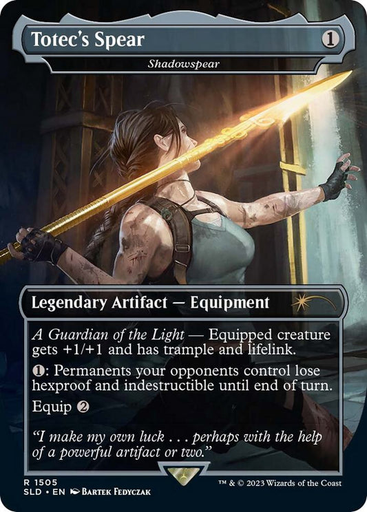 Totec's Spear - Shadowspear | Secret Lair Drop Series #1505