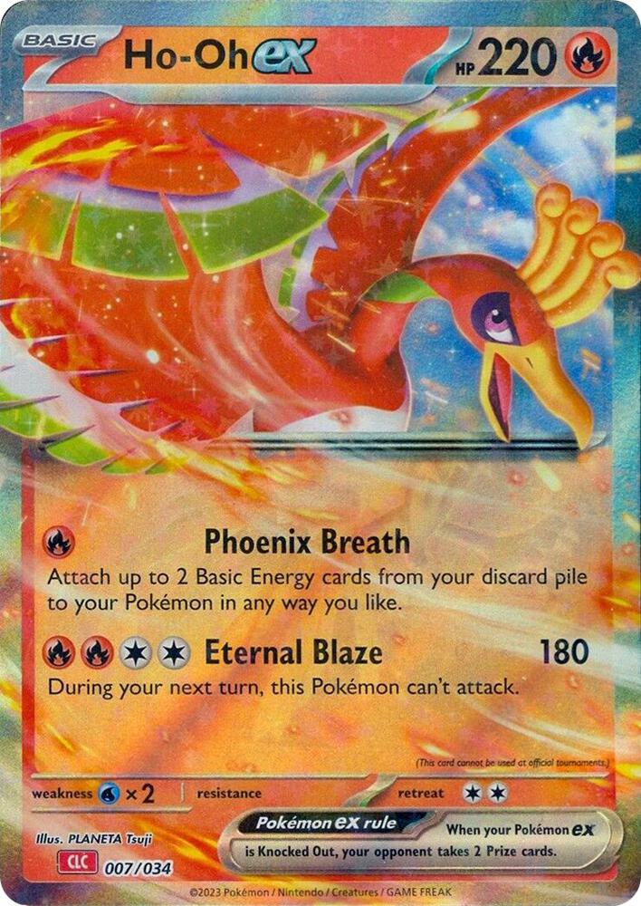 Ho-oh ex | Trading Card Game Classic #007/034