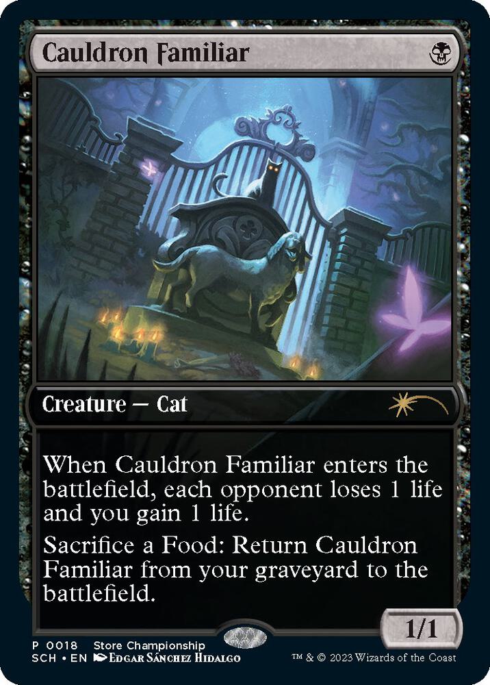 Cauldron Familiar | Game Day & Store Championship Promos #18