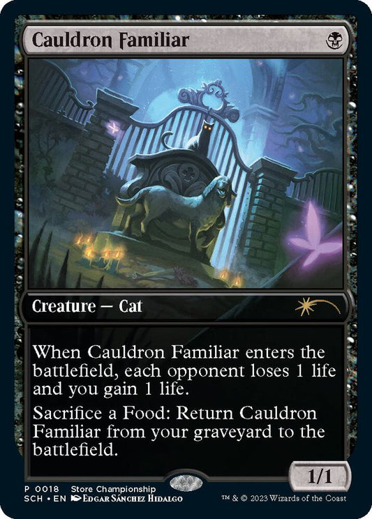 Cauldron Familiar | Game Day & Store Championship Promos #18