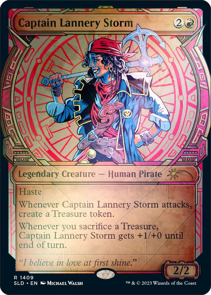 Captain Lannery Storm (Rainbow Foil) | Secret Lair Drop Series #1409