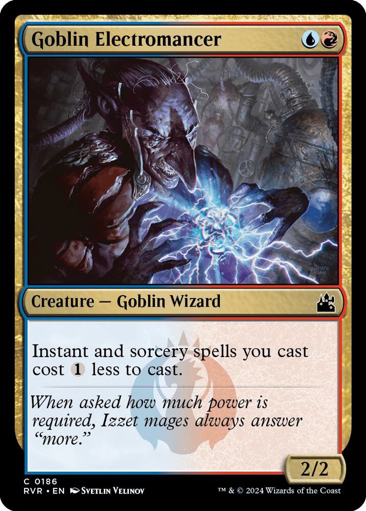 Goblin Electromancer | Ravnica Remastered #186