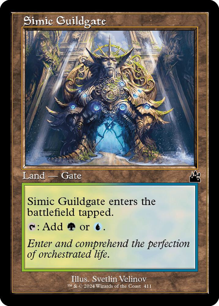 Simic Guildgate (Retro Frame) | Ravnica Remastered #411