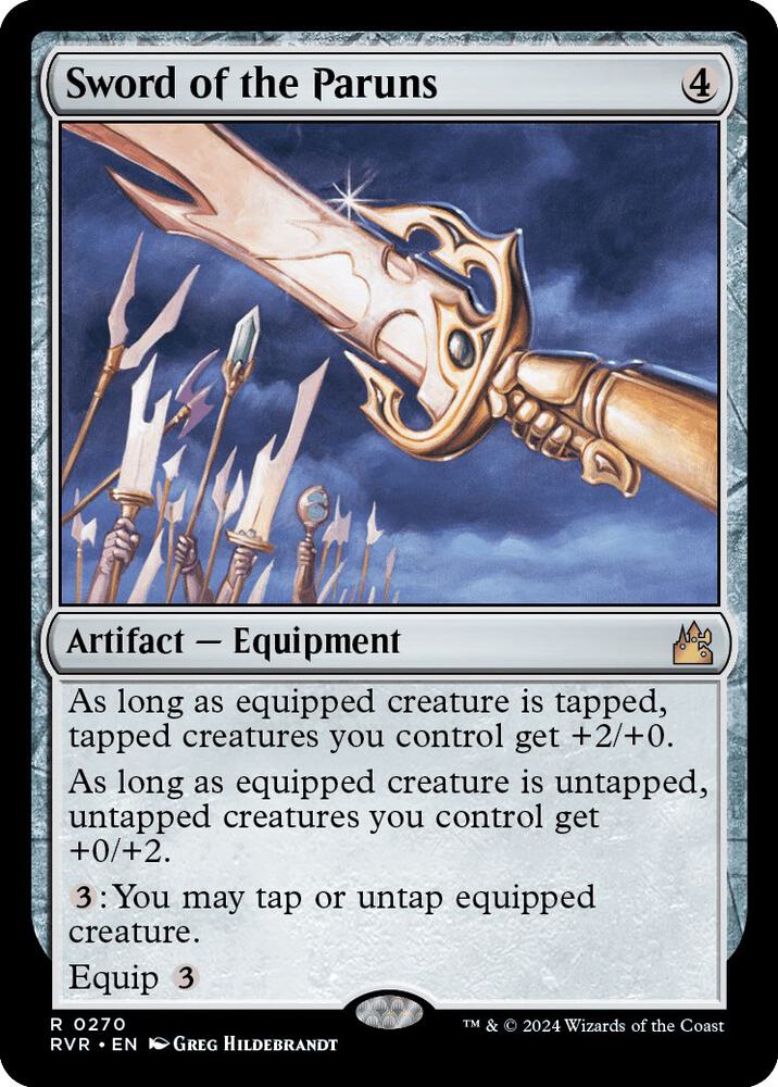 Sword of the Paruns | Ravnica Remastered #270