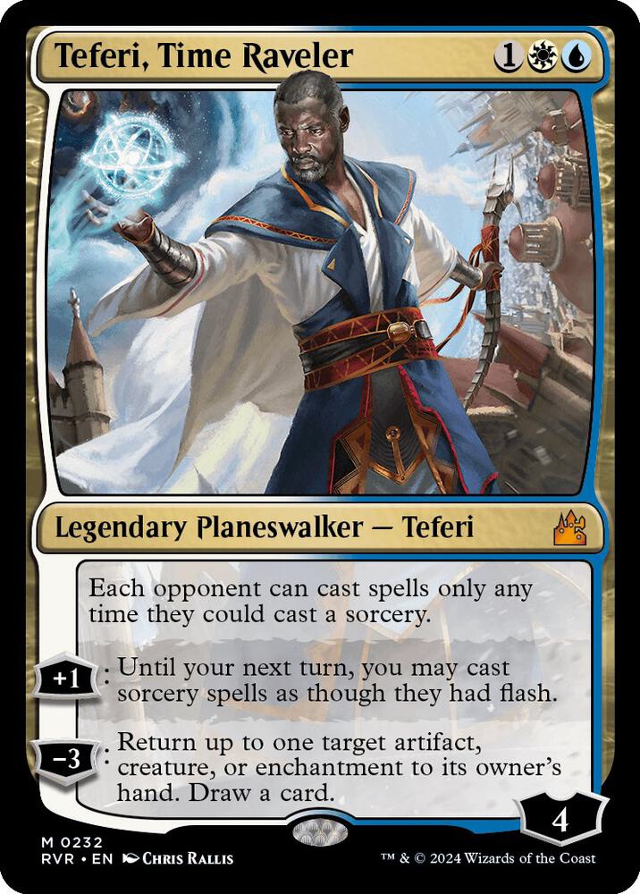 Teferi, Time Raveler | Ravnica Remastered #232