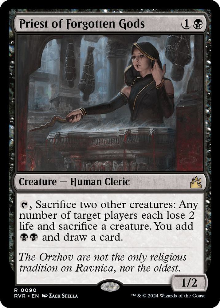 Priest of Forgotten Gods | Ravnica Remastered #90