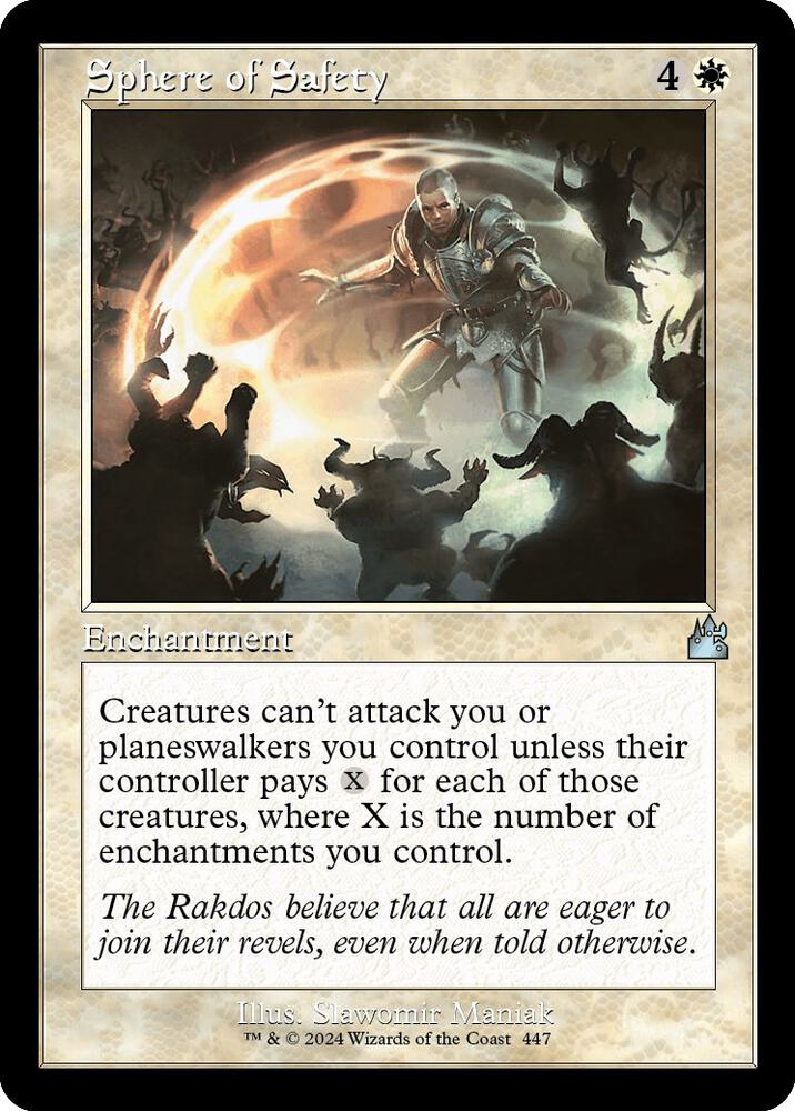 Sphere of Safety (Retro Frame) | Ravnica Remastered #447