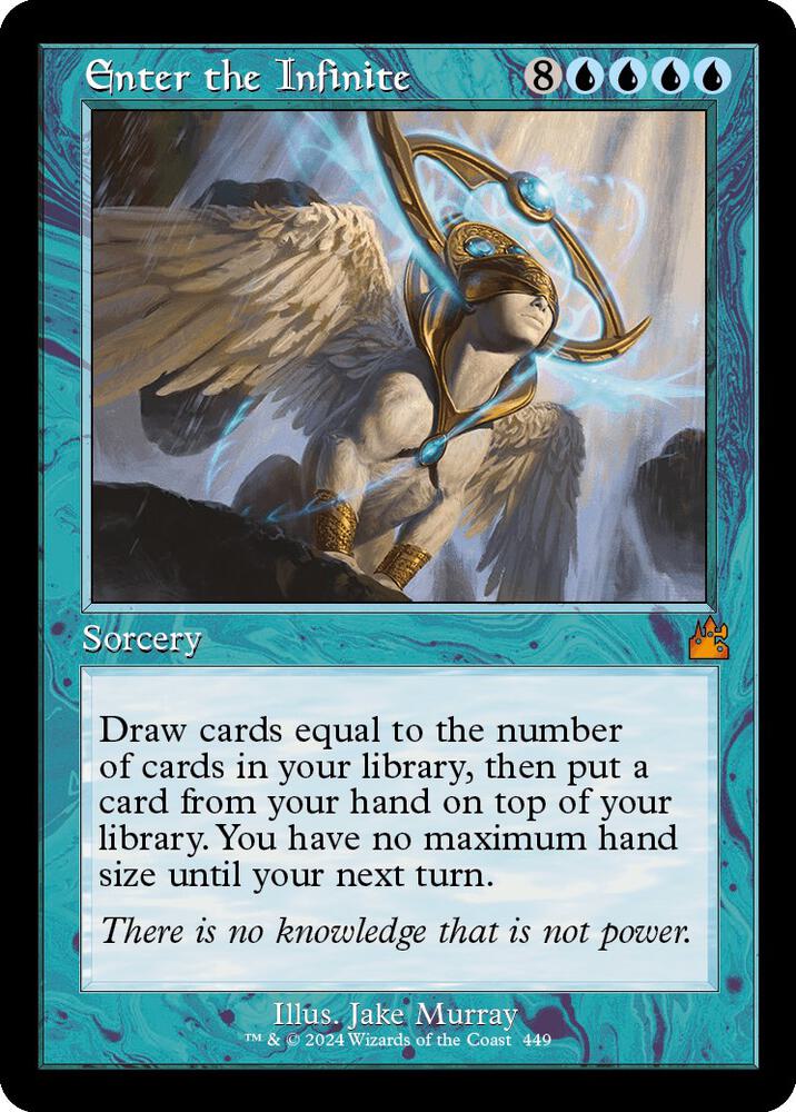 Enter the Infinite (Retro Frame) | Ravnica Remastered #449