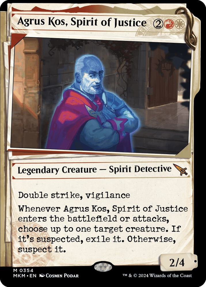 Agrus Kos, Spirit of Justice (Showcase) | Murders at Karlov Manor #354