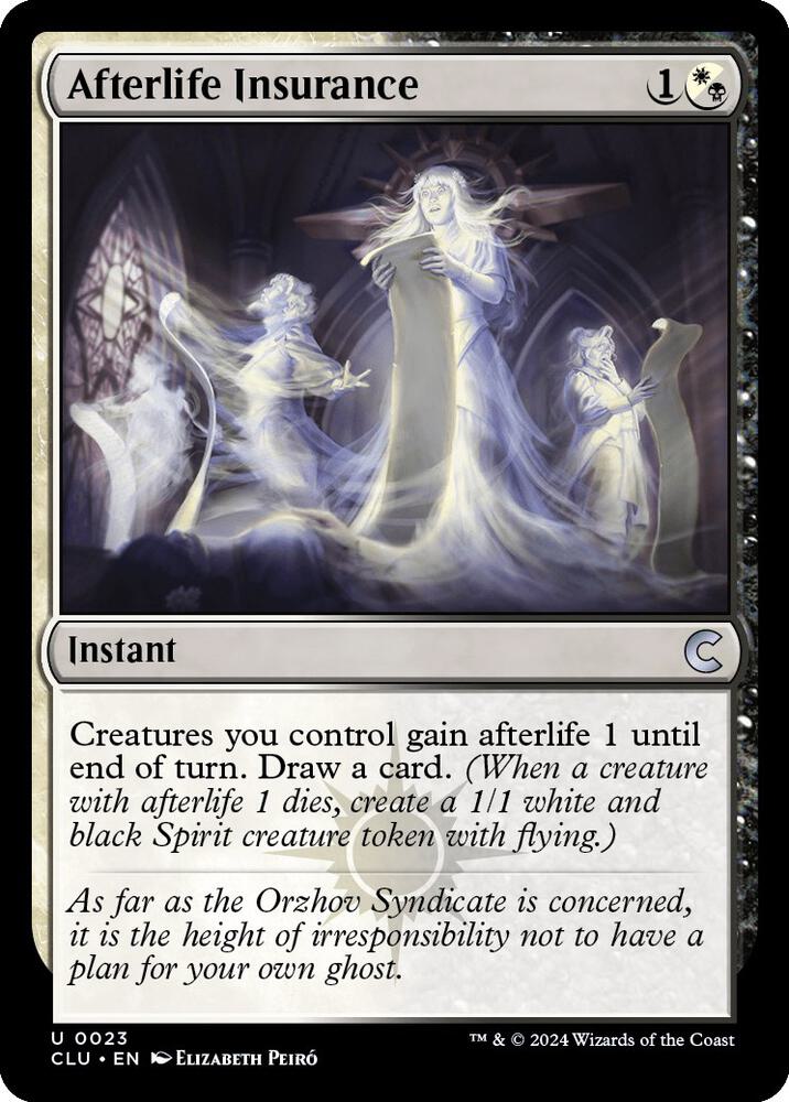 Afterlife Insurance | Ravnica: Clue Edition #23