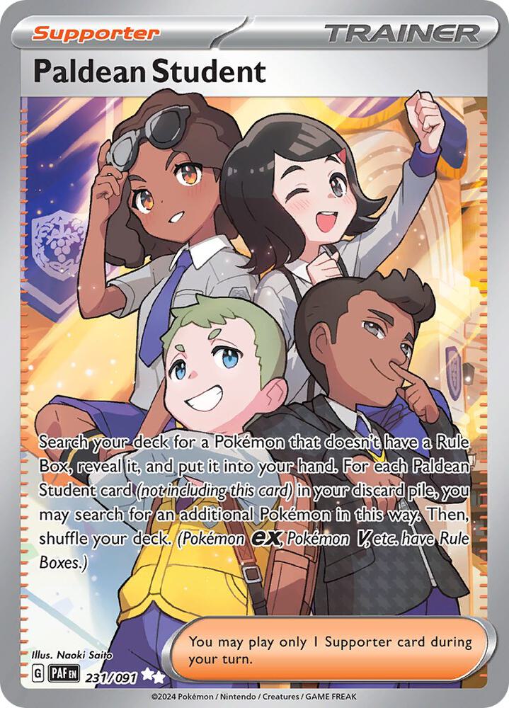 Paldean Student - 231/091 | SV: Paldean Fates #231/091