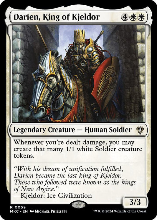 Darien, King of Kjeldor | Commander: Murders at Karlov Manor #59