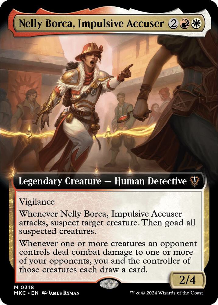 Nelly Borca, Impulsive Accuser (Extended Art) | Commander: Murders at Karlov Manor #318