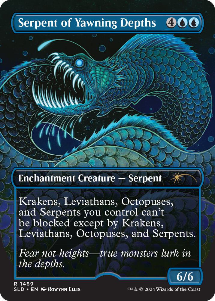 Serpent of Yawning Depths | Secret Lair Drop Series #1489
