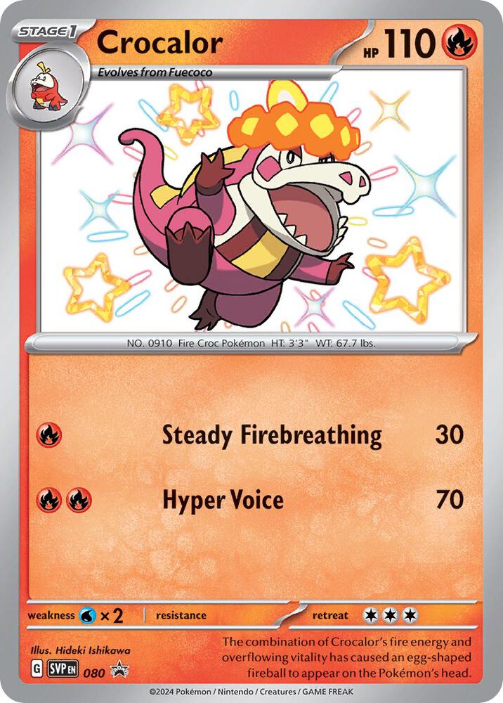 Crocalor - 080 | SV: Scarlet & Violet Promo Cards #080