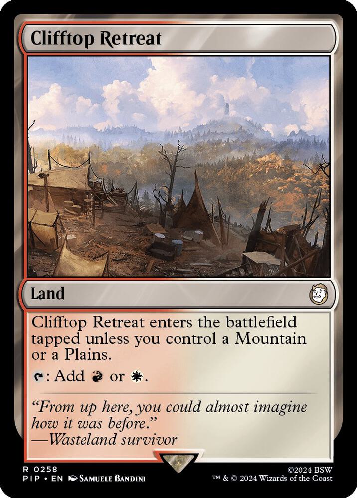 Clifftop Retreat | Universes Beyond: Fallout #258