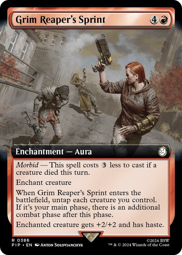 Grim Reaper's Sprint (Extended Art) | Universes Beyond: Fallout #386