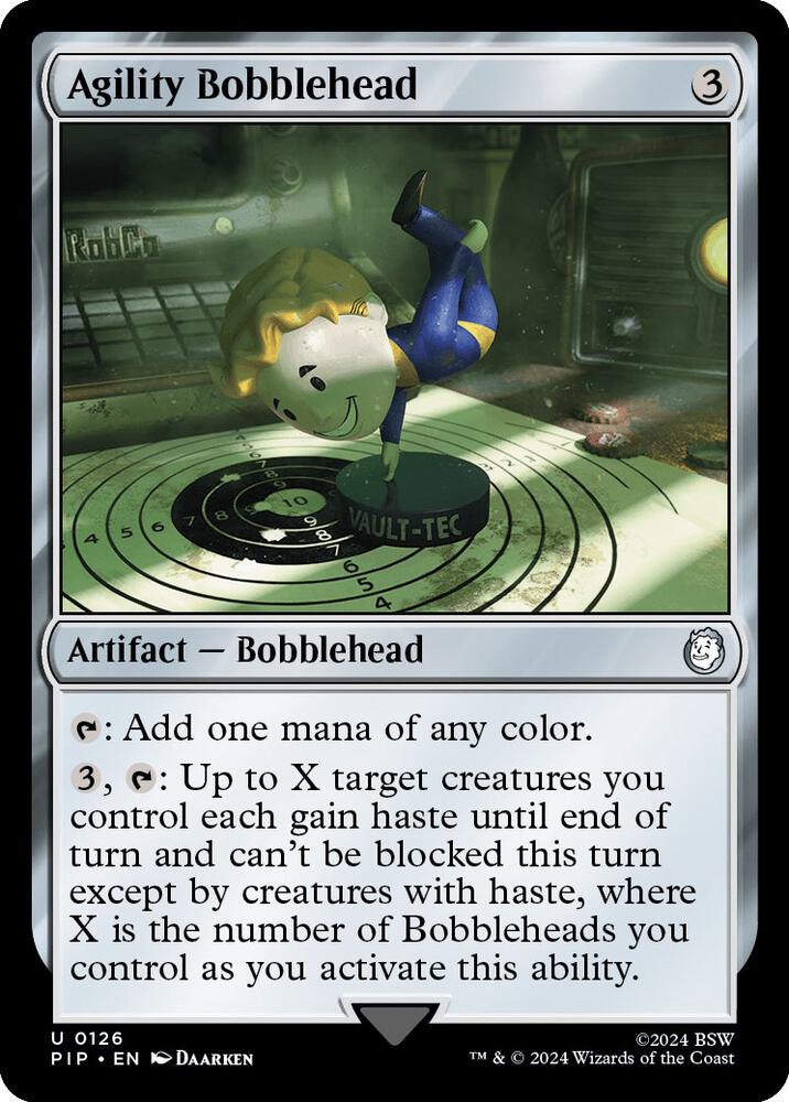 Agility Bobblehead | Universes Beyond: Fallout #126
