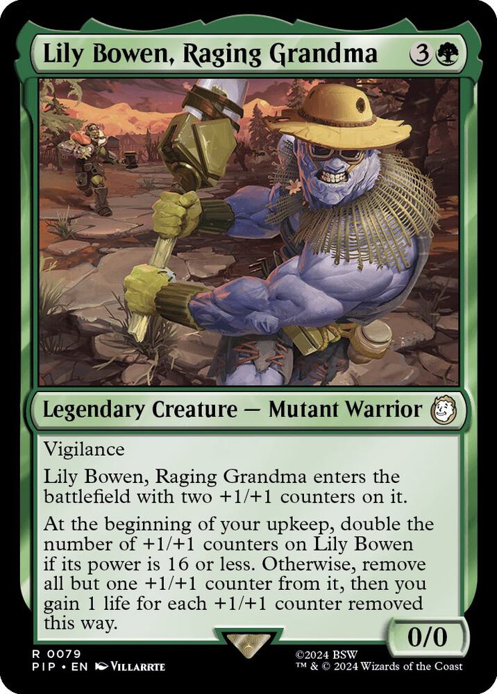 Lily Bowen, Raging Grandma | Universes Beyond: Fallout #79