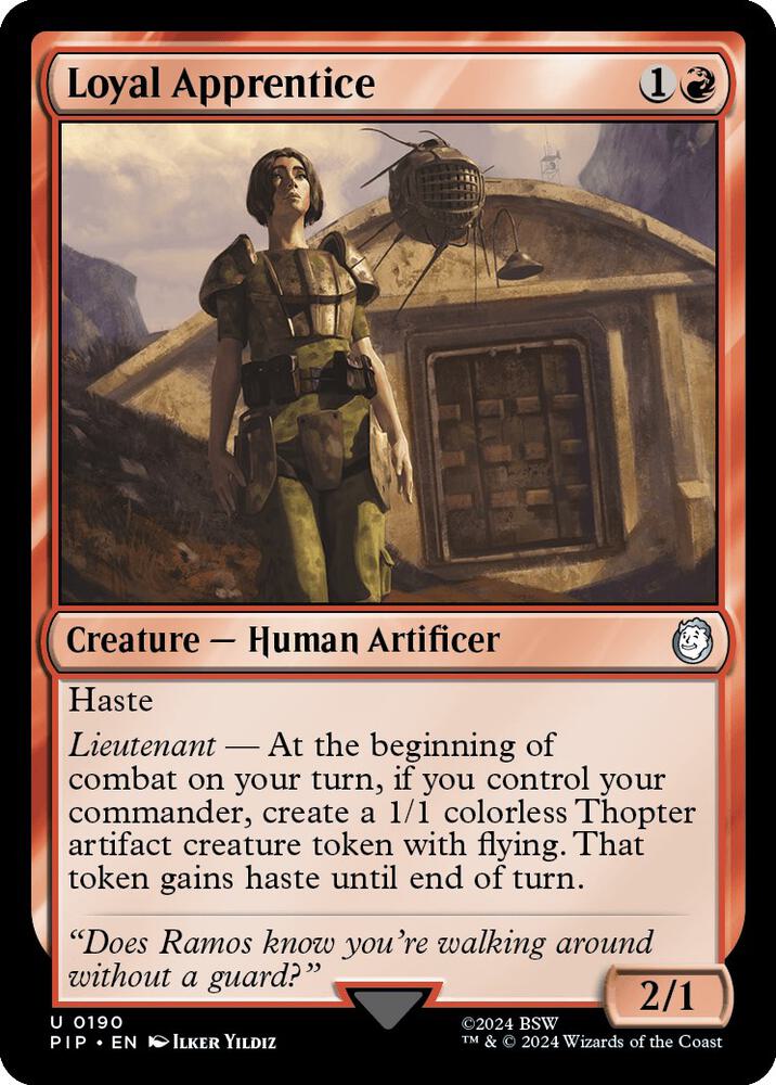 Loyal Apprentice | Universes Beyond: Fallout #190