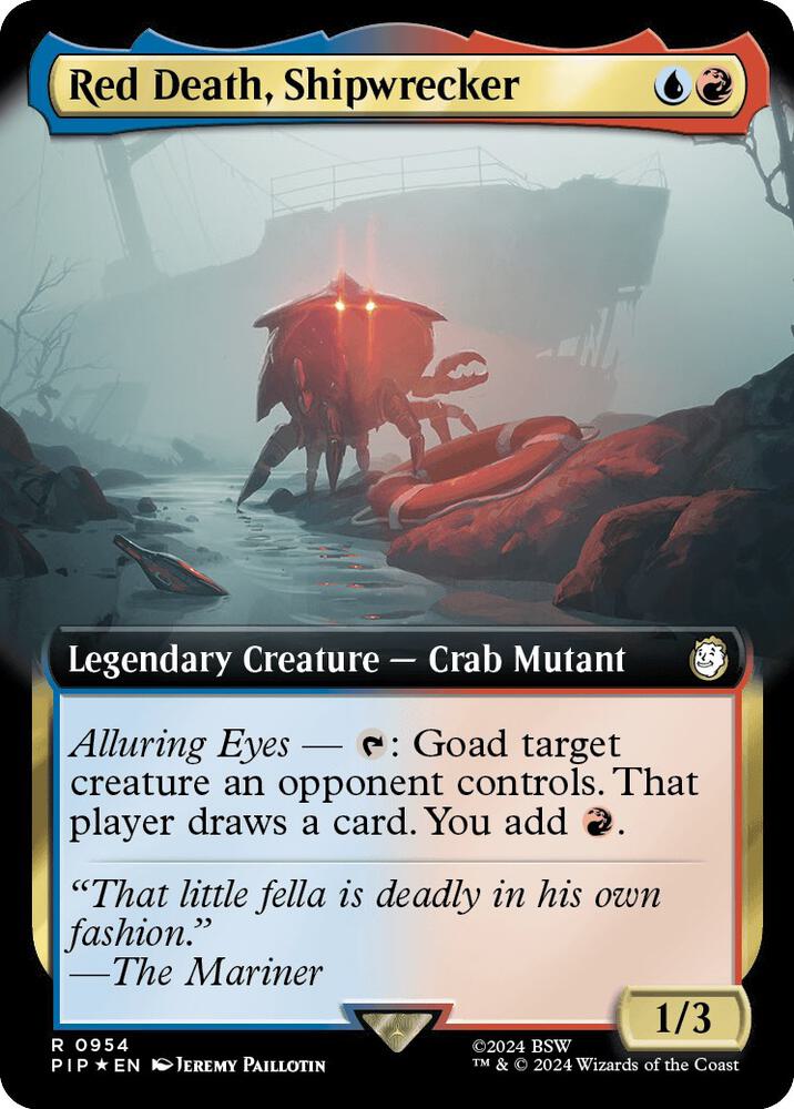 Red Death, Shipwrecker (Extended Art) (Surge Foil) | Universes Beyond: Fallout #954