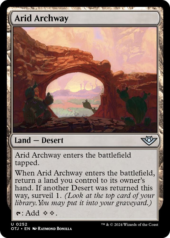 Arid Archway | Outlaws of Thunder Junction #252