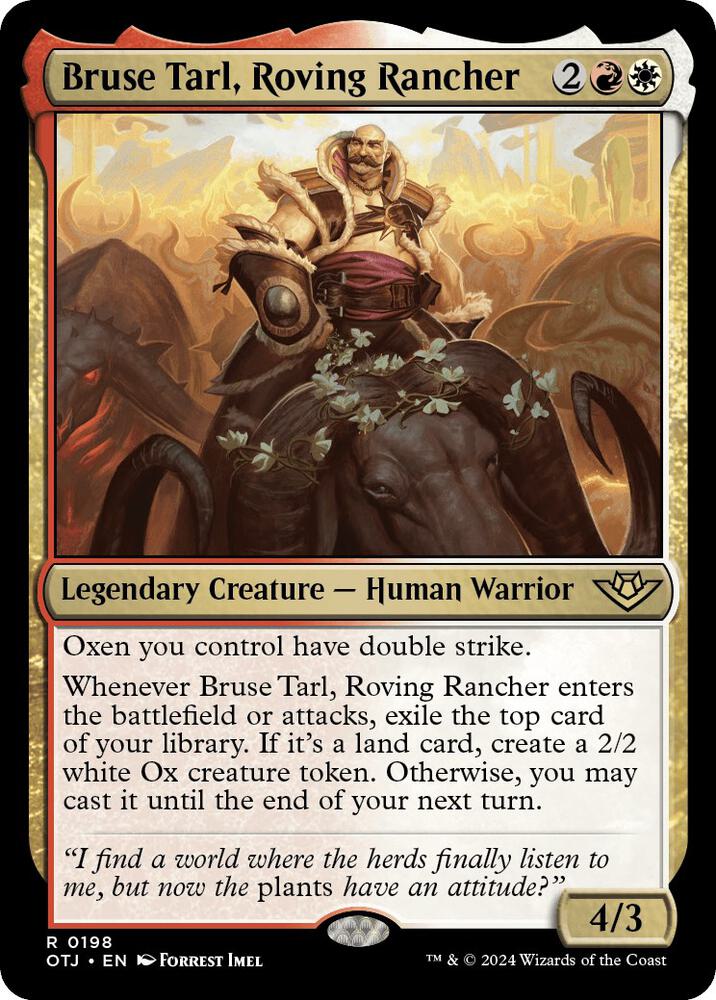 Bruse Tarl, Roving Rancher | Outlaws of Thunder Junction #198