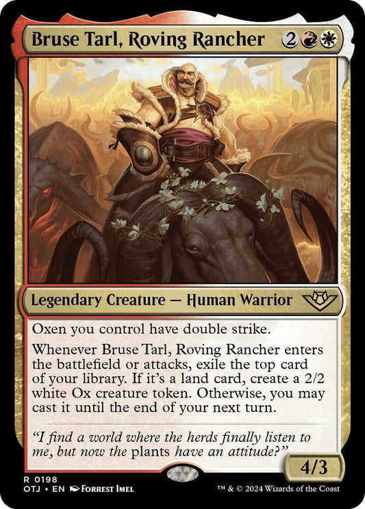 Bruse Tarl, Roving Rancher | Outlaws of Thunder Junction #198
