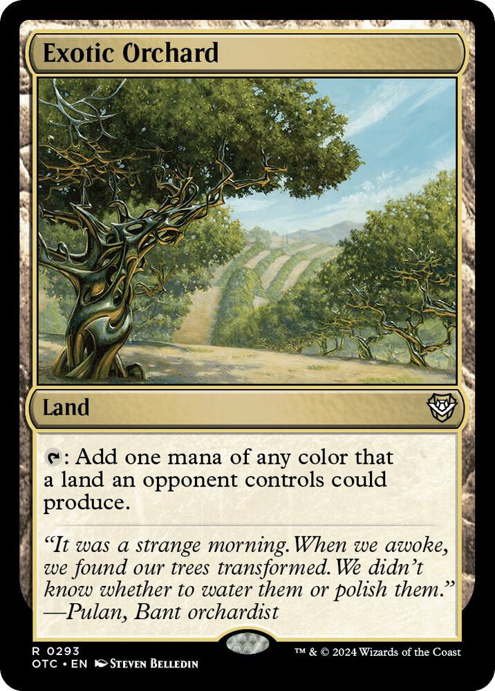 Exotic Orchard | Commander: Outlaws of Thunder Junction #293