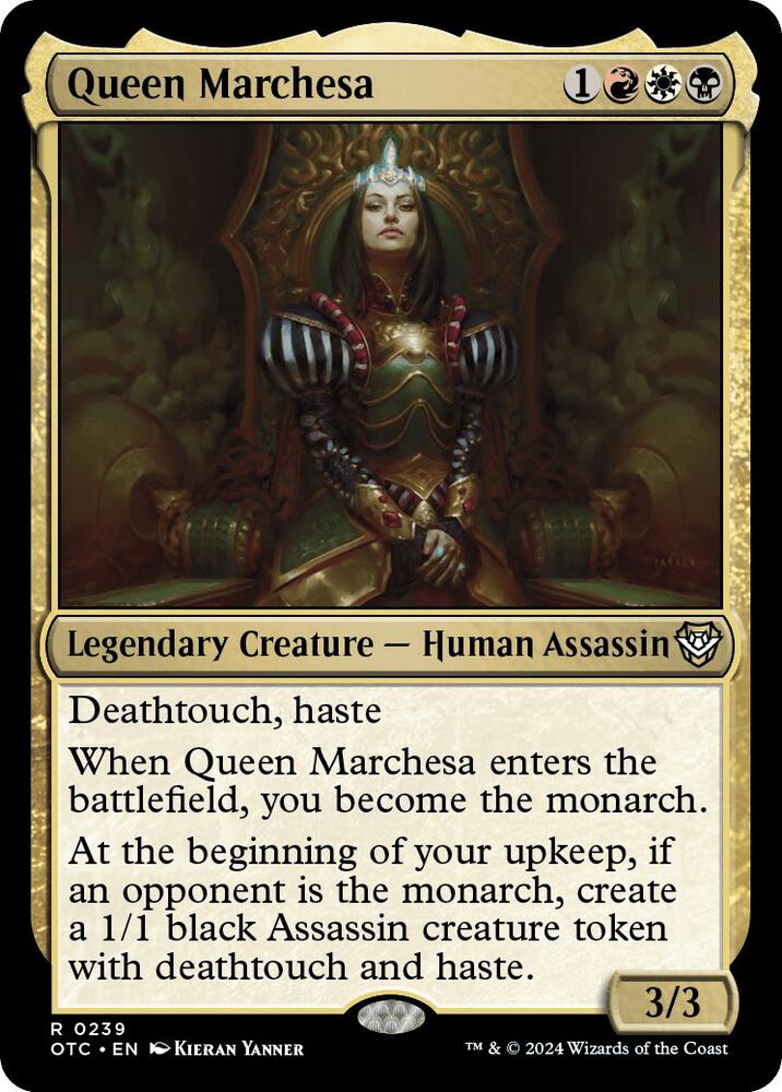 Queen Marchesa | Commander: Outlaws of Thunder Junction #239