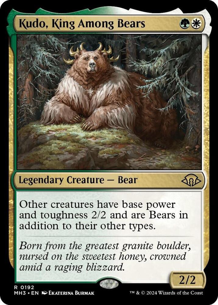 Kudo, King Among Bears | Modern Horizons 3 #192