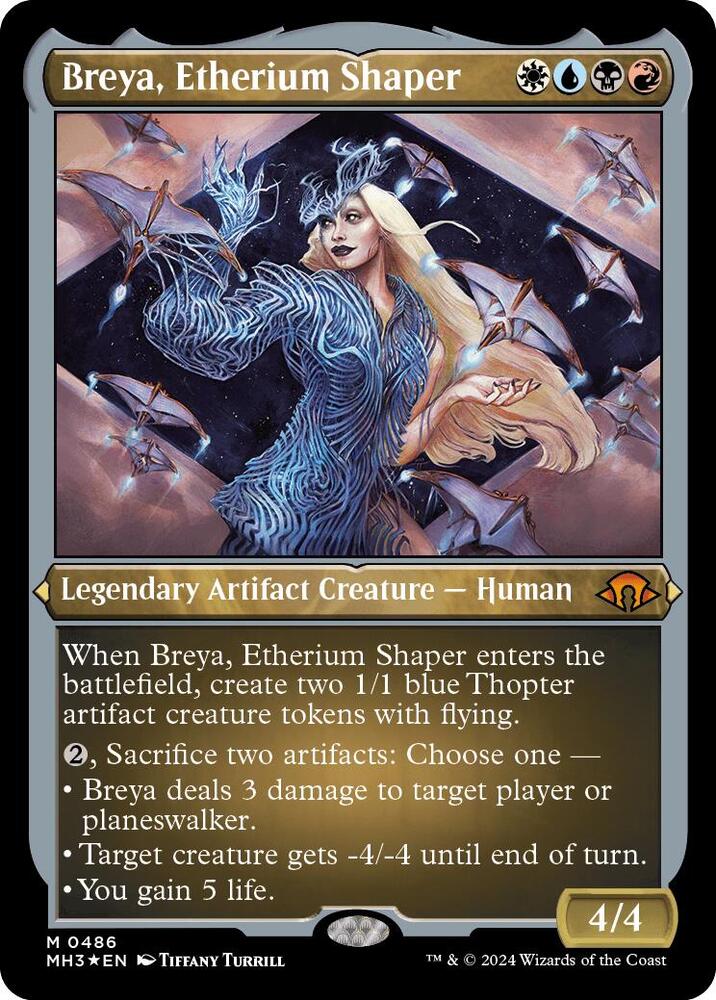 Breya, Etherium Shaper (Foil Etched) | Modern Horizons 3 #486