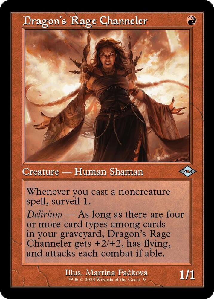 Dragon's Rage Channeler (Retro Frame) | Modern Horizons 2 #9