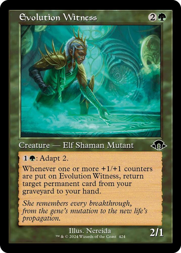 Evolution Witness (Retro Frame) | Modern Horizons 3 #424